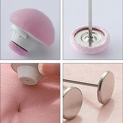 Multi-Functional Bedding Accessories Cotton Blanket & Curtain Needles (Pack of 20), Spring Clips, and Duvet Cover Fasteners - Keep Bedding Secure Set of1, Multicolor