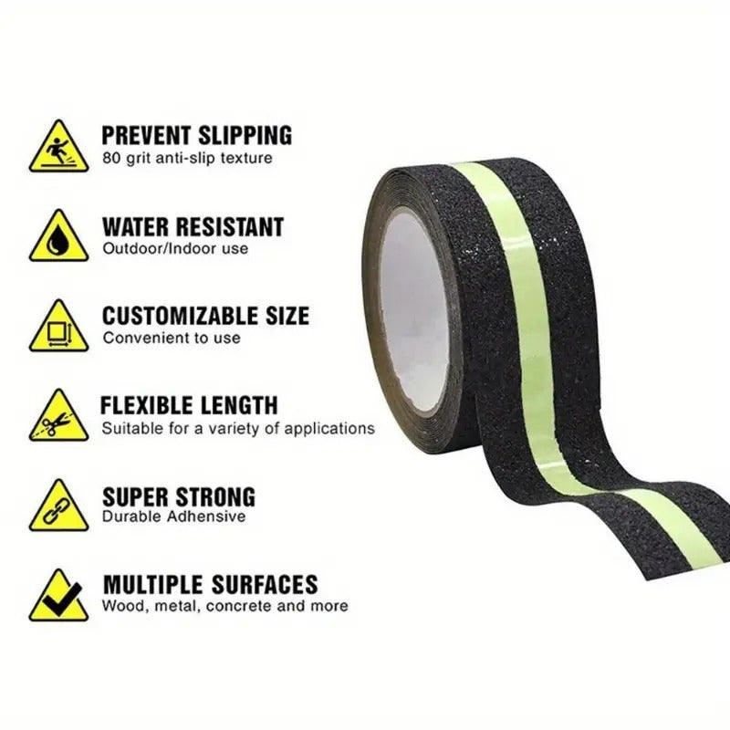 Anti Slip Non-Slip Traction Tapes With Glow