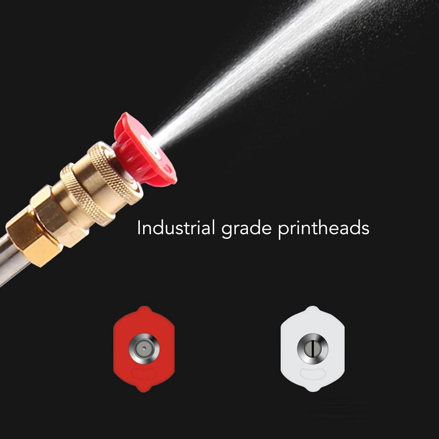 (Double Battery) Portable Cordless High Pressure Car Washer Gun