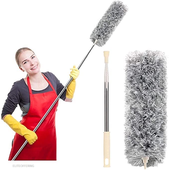 100 inch Microfiber Gray Fan mop cleaner