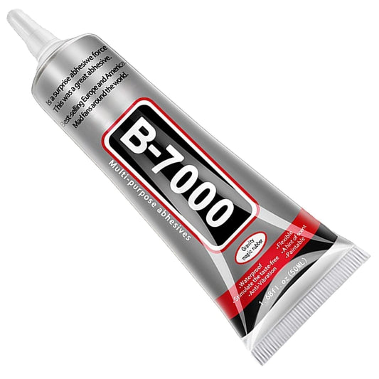 B-7000 Multi-Purpose Adhesive Glue (50ML) | Ideal for Crystal Crafts, Jewelry, Beads, Clothing, Shoes, Fabrics