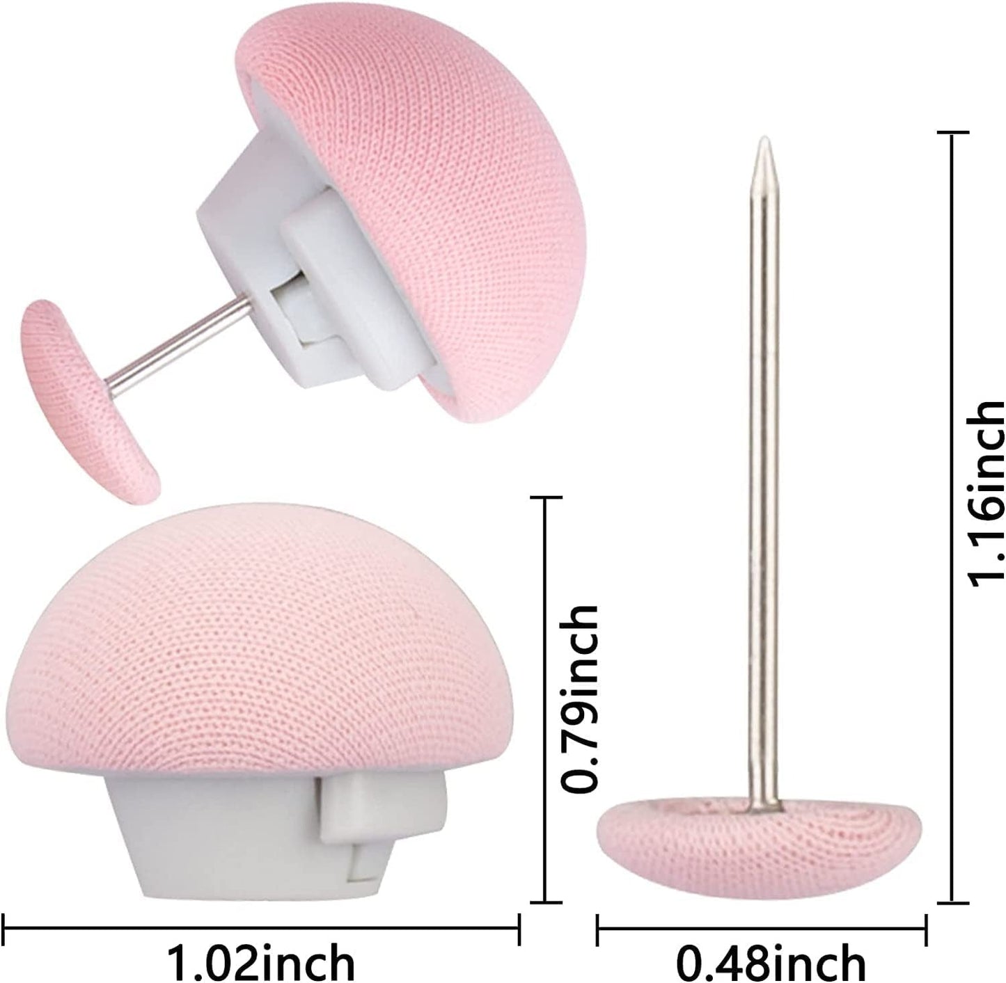 Multi-Functional Bedding Accessories Cotton Blanket & Curtain Needles (Pack of 20), Spring Clips, and Duvet Cover Fasteners - Keep Bedding Secure Set of1, Multicolor