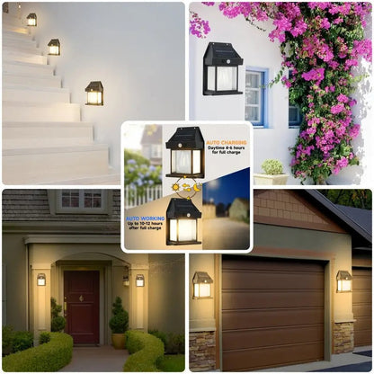 Solar motion Wall Bulb