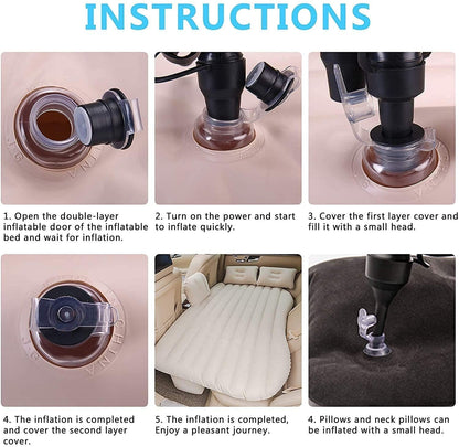 Car Bed Sofa With Electric Air Pump