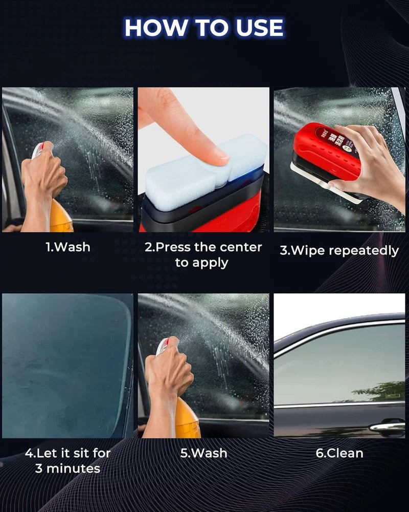 Automotive Glass Oil Film Cleaner