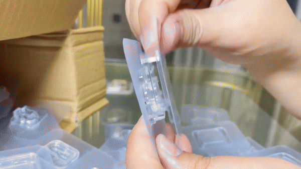 Adhesive Plastic Male Female Wall Sticker Hooks pack of 5