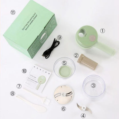 4 in 1 Electric Vegetable Chopper