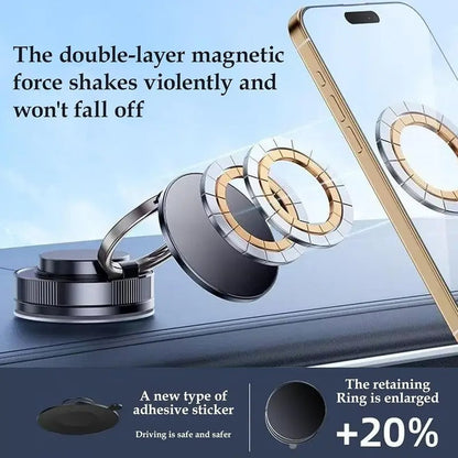 360° Vaccum Magnetic car Phones Holder