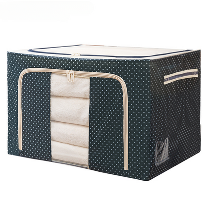 66 LTR Foldable Steel Frame Cloth Storage Bag