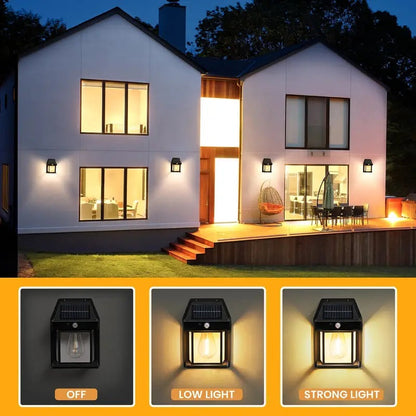 Solar motion Wall Bulb